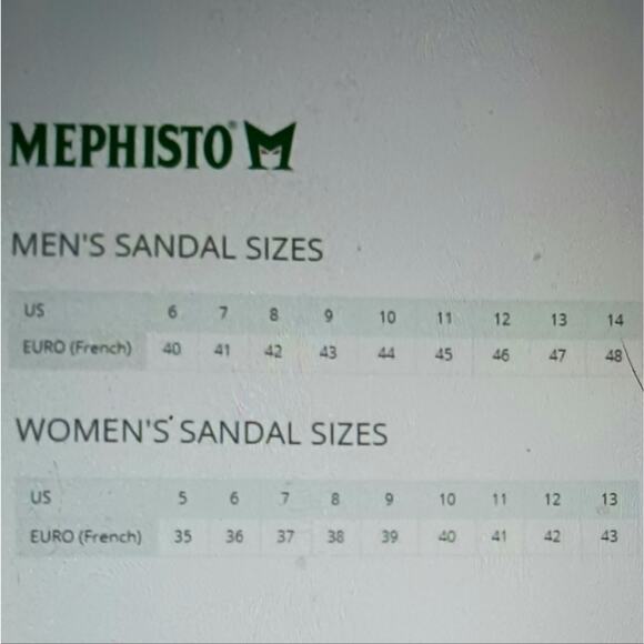 SS1632 GUC $185 Mephisto Mobils Roselie Sandals size 37 US 7 - Picture 12 of 12